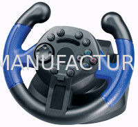 কম্পন সহ মিনি তারযুক্ত ইউএসবি ল্যাপটপ স্টিয়ারিং হুইল